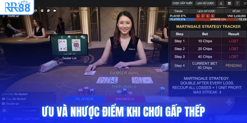 Cược Gấp Thếp & Sự Thật Về “Bí Kíp” Săn Thưởng Tại RR88 3 Ưu và nhược điểm khi chơi gấp thếp